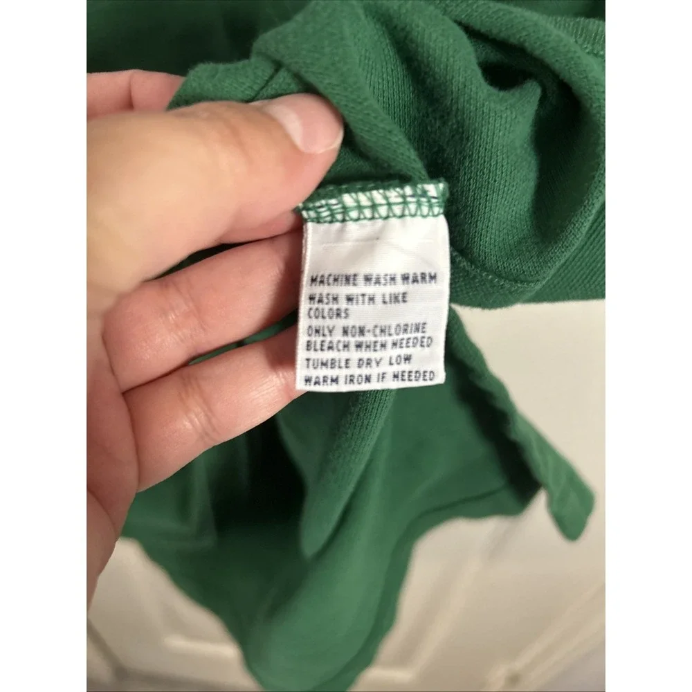 Vintage Polo Ralph‎ Lauren Polo Shirt Mens Large Green Classic Fit Logo